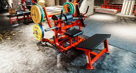 ジムエリア トレーニングマシン ヒップスラスト イメージ