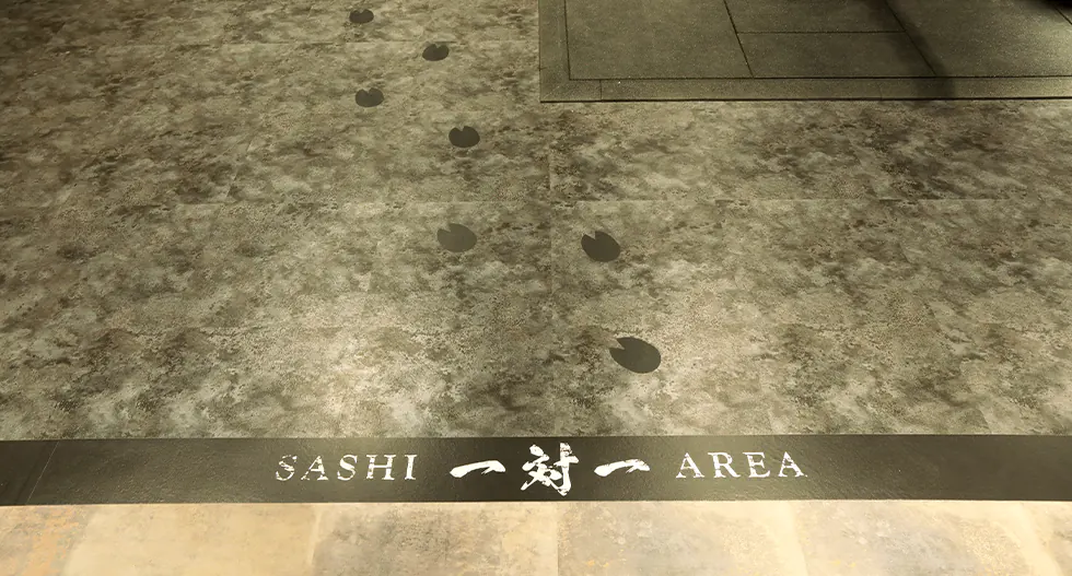 一対一（サシ）エリア イメージ5