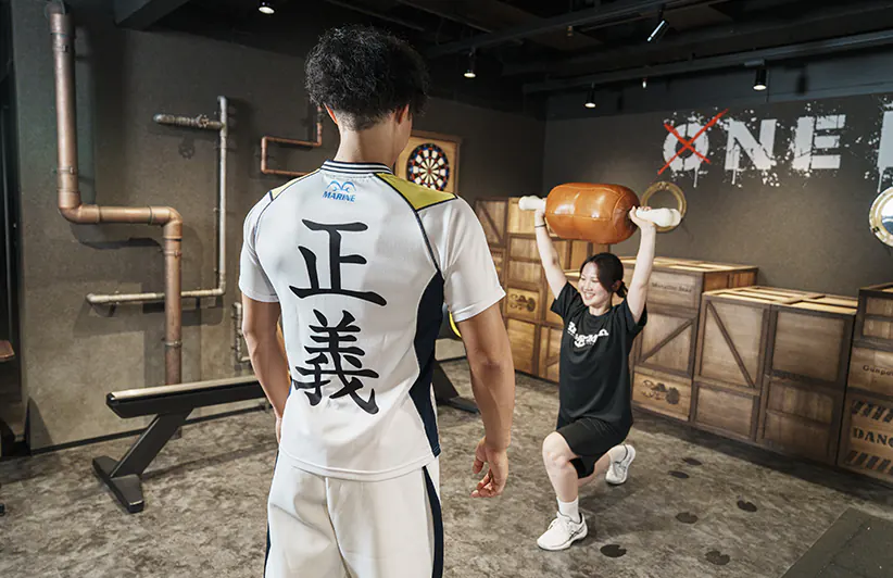 一対一（サシ）サポート イメージ